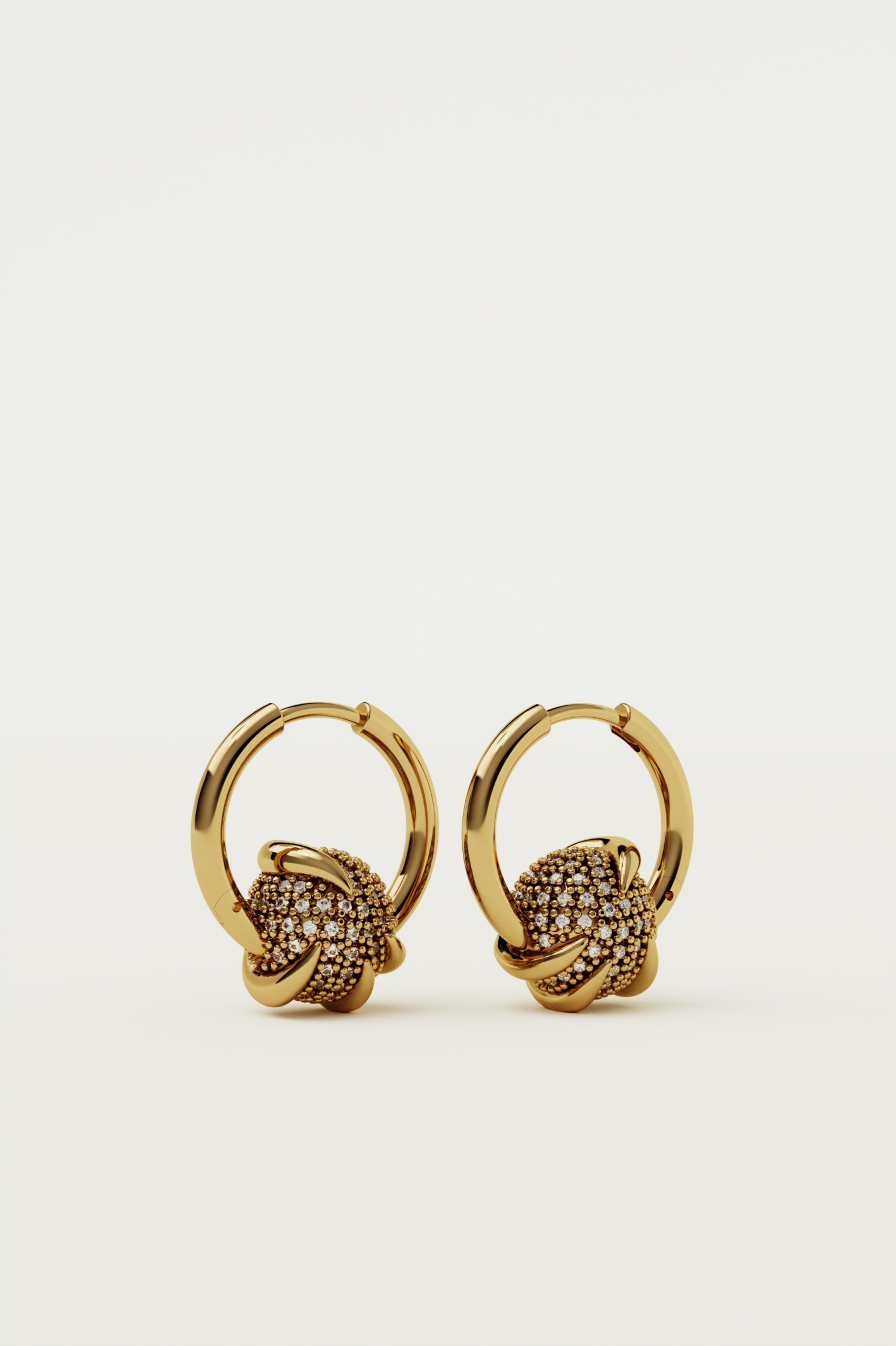 Jove S Paved Earrings.