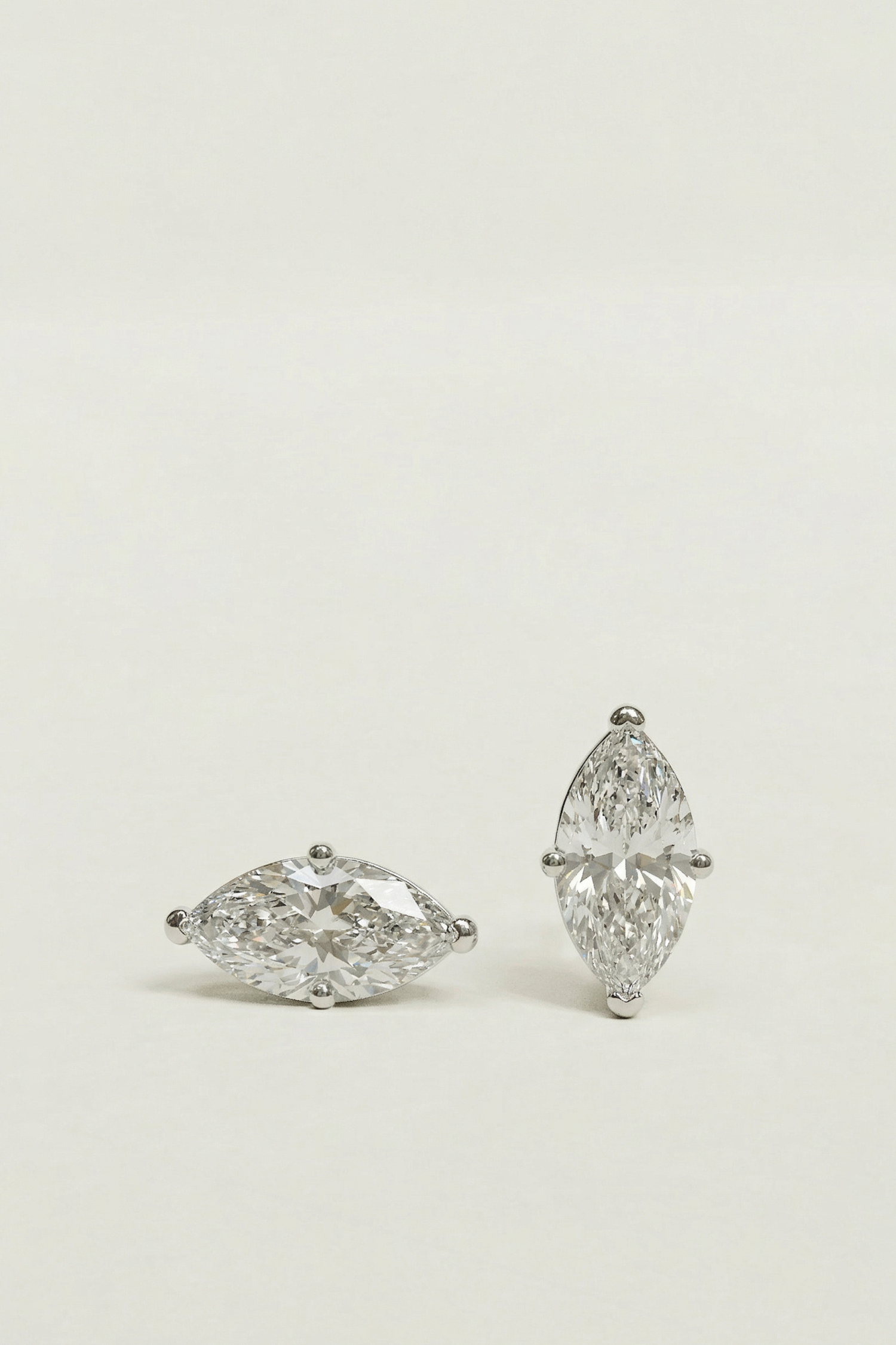 Marquise cut Studs.