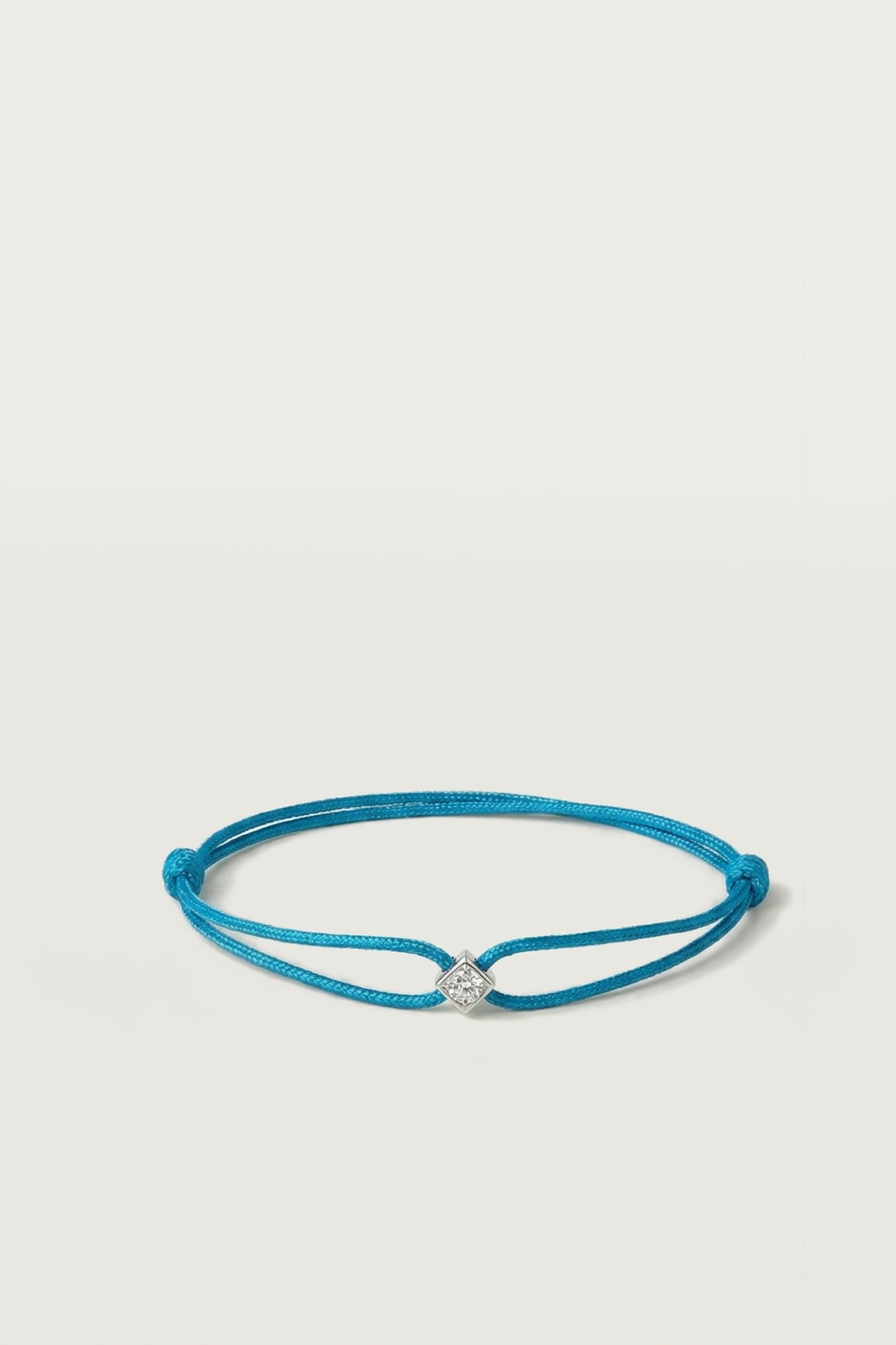 Lab Diamond Cord./ Turquoise