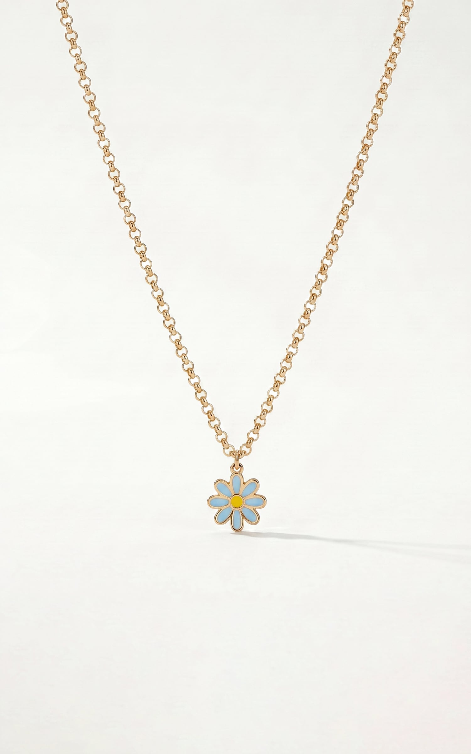 Daisy Necklace. / Blue