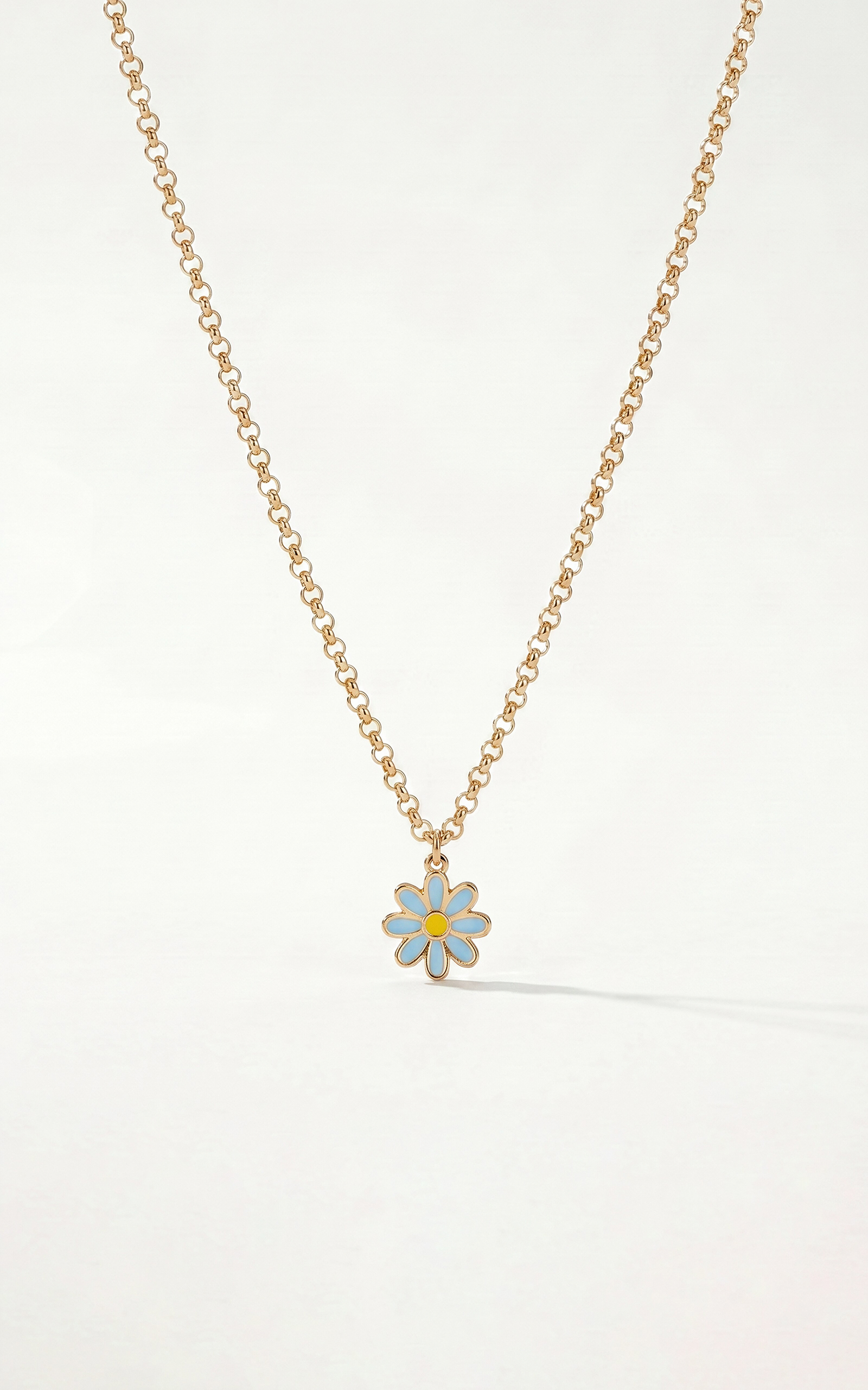 Daisy Necklace. / Blue - Image 2