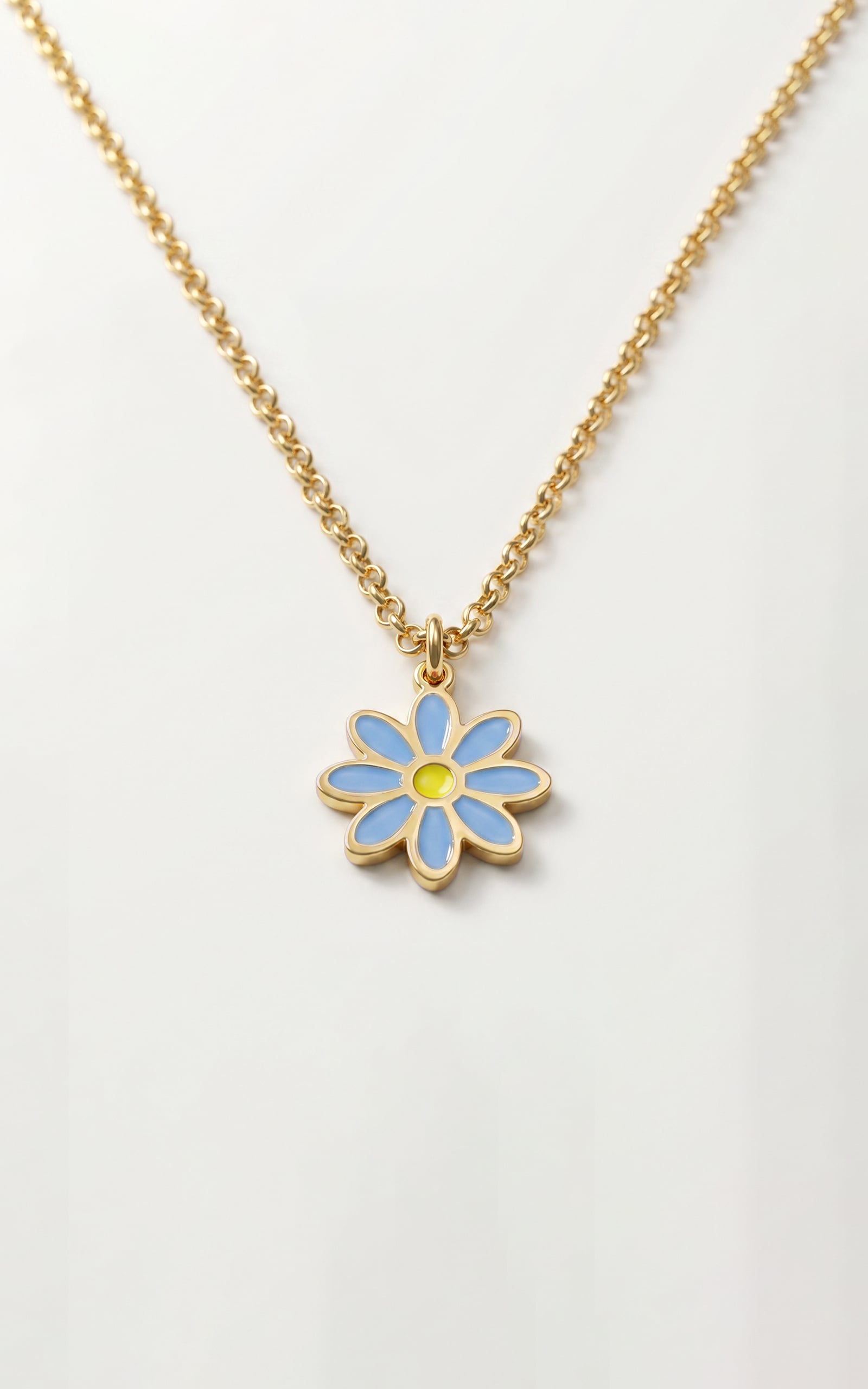 Daisy Necklace. / Blue - Image 4