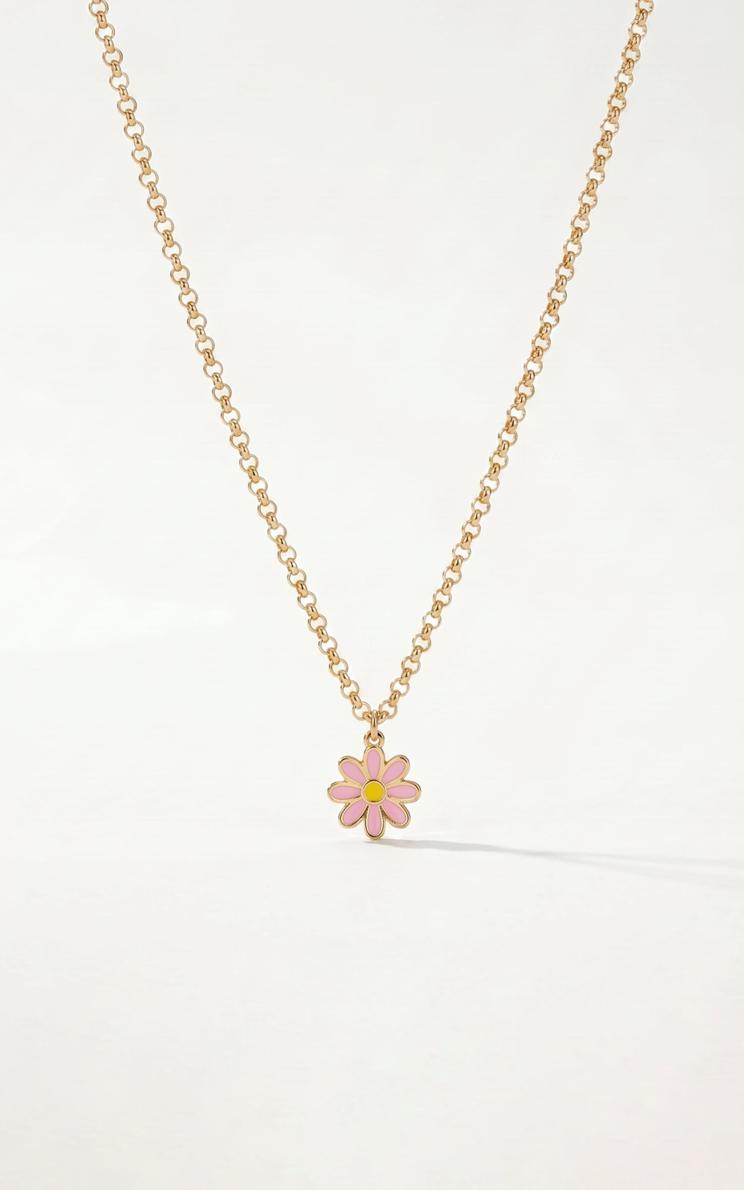 Daisy Necklace. / Pink