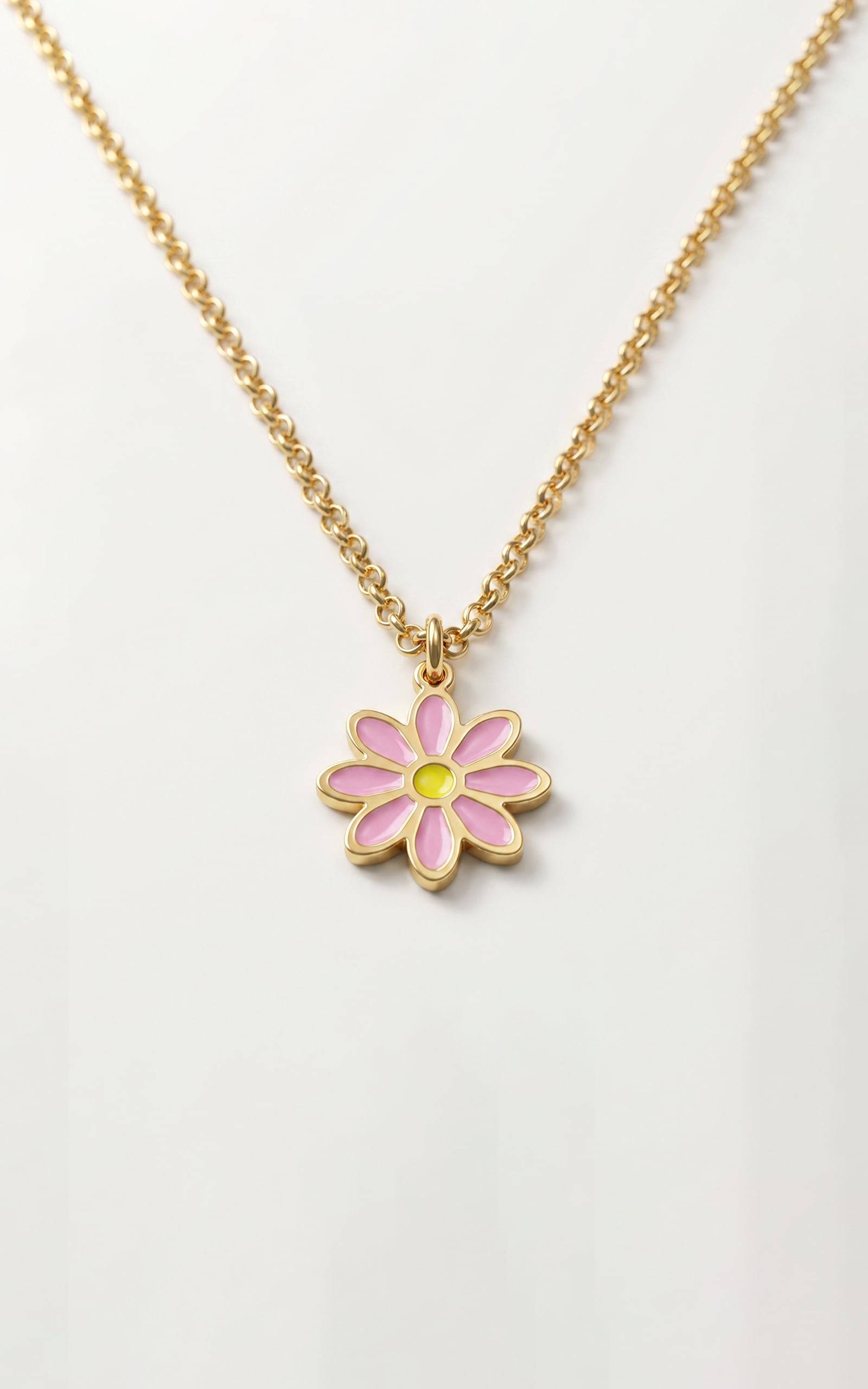 Daisy Necklace. / Pink - Image 4