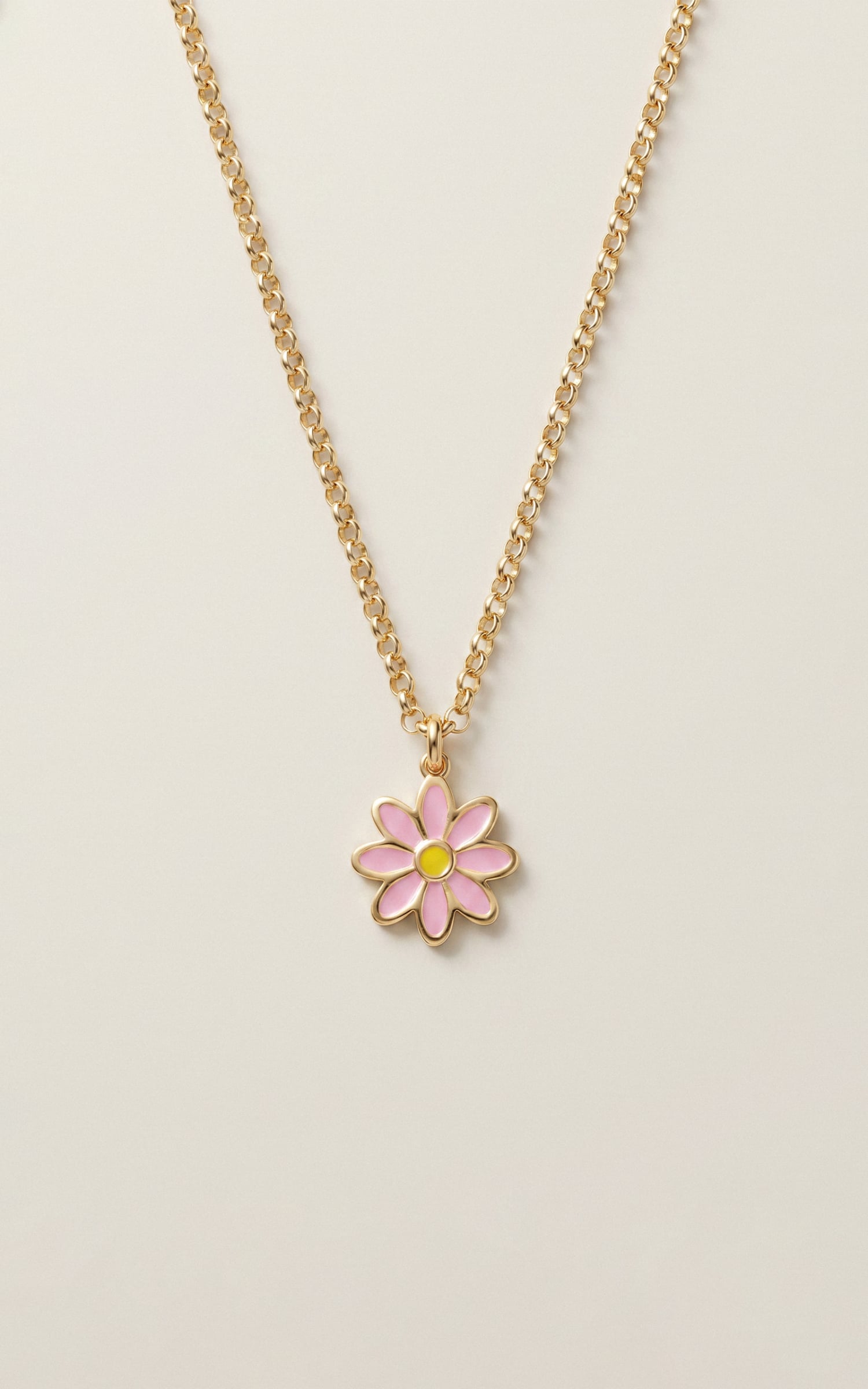 Daisy Necklace. / Pink