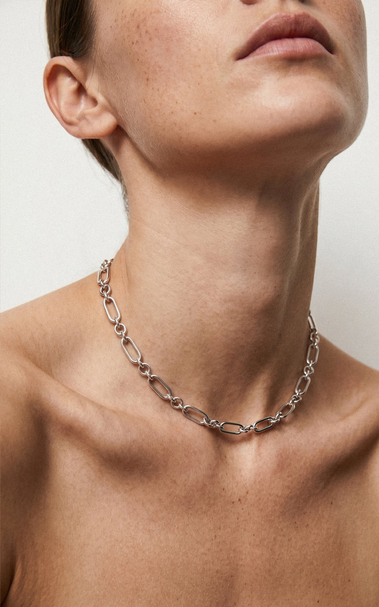 Link Chain Necklace.