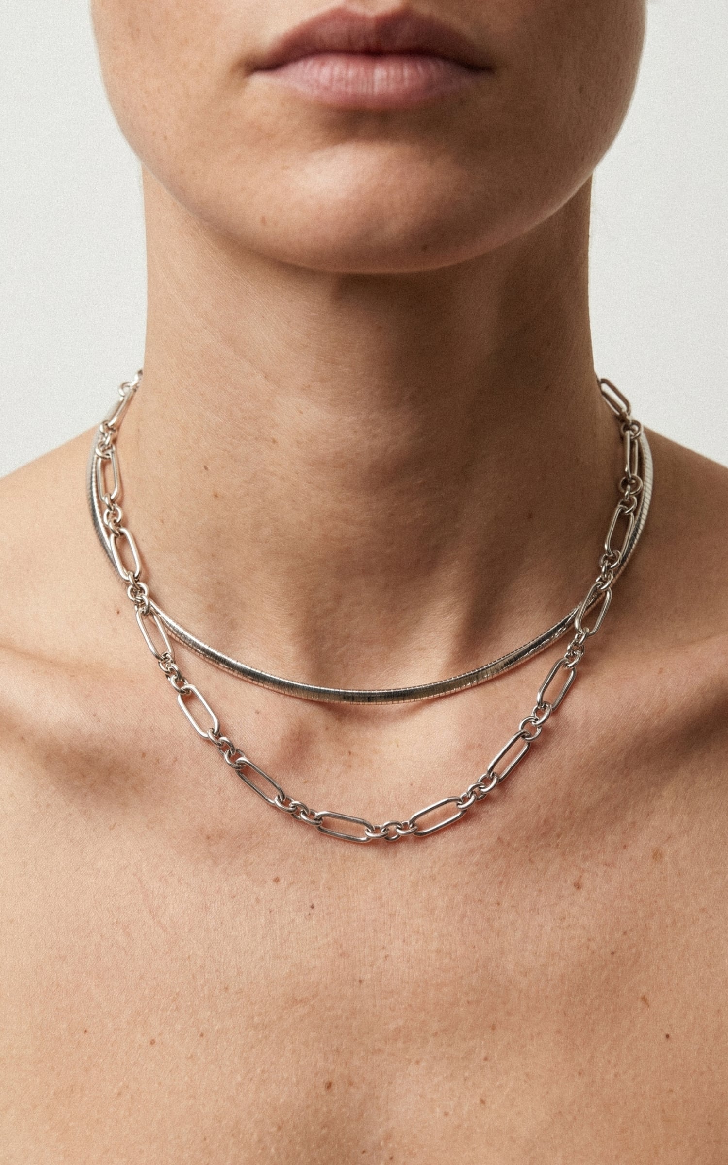 Omega Flat Necklace.