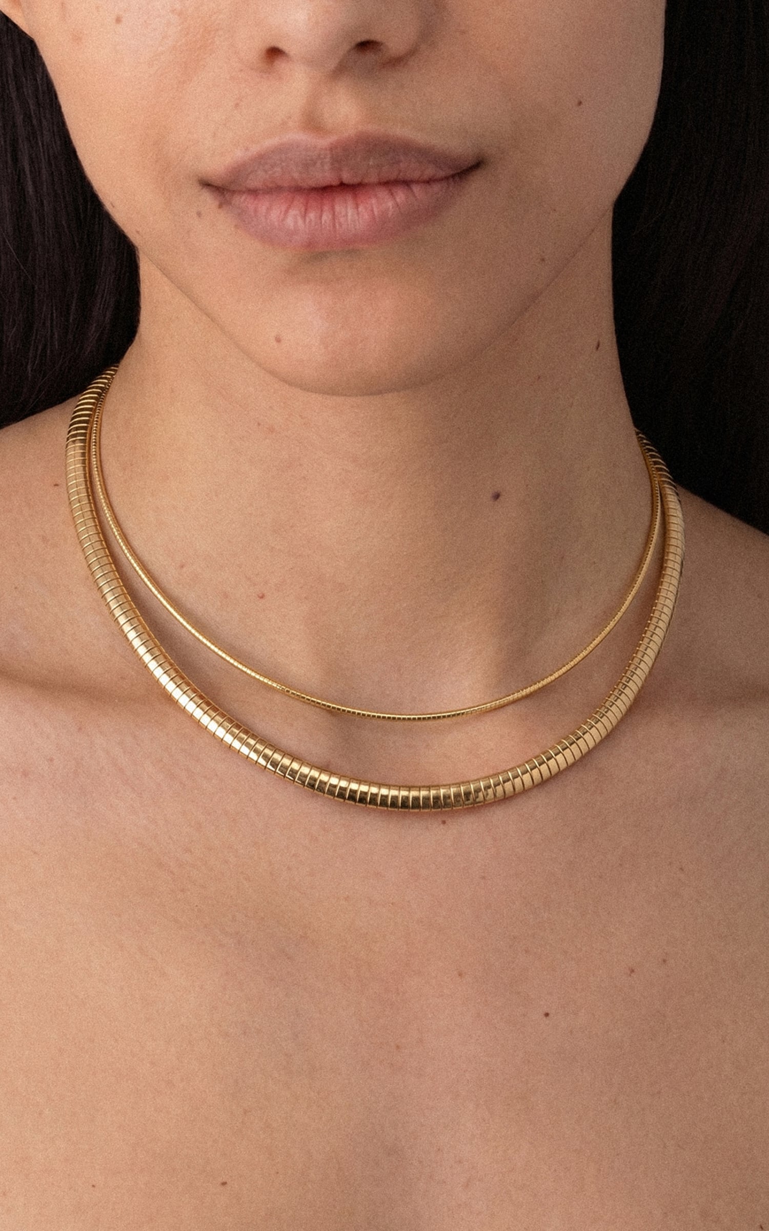 Omega Flat Necklace.