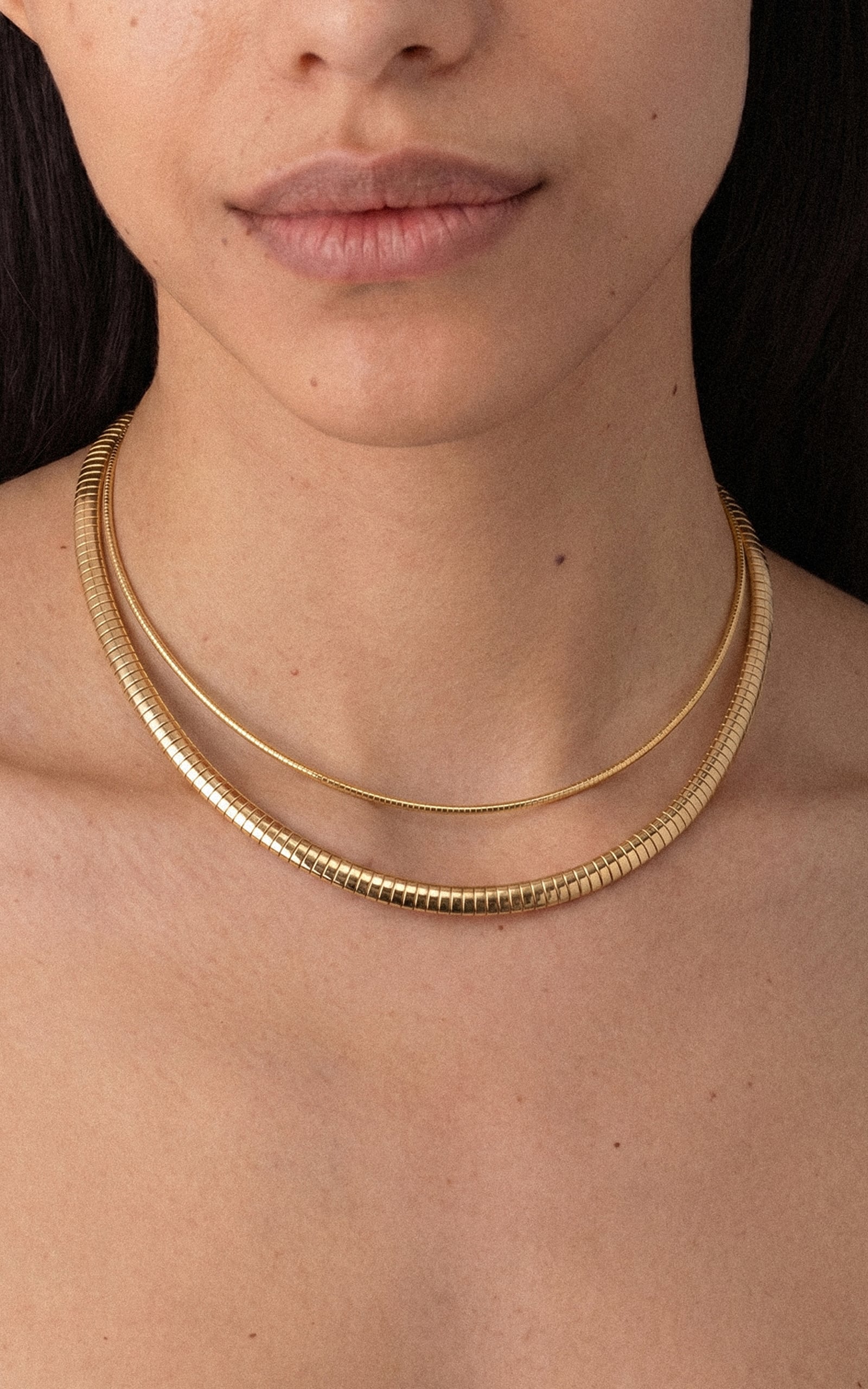 Omega Flat Necklace.