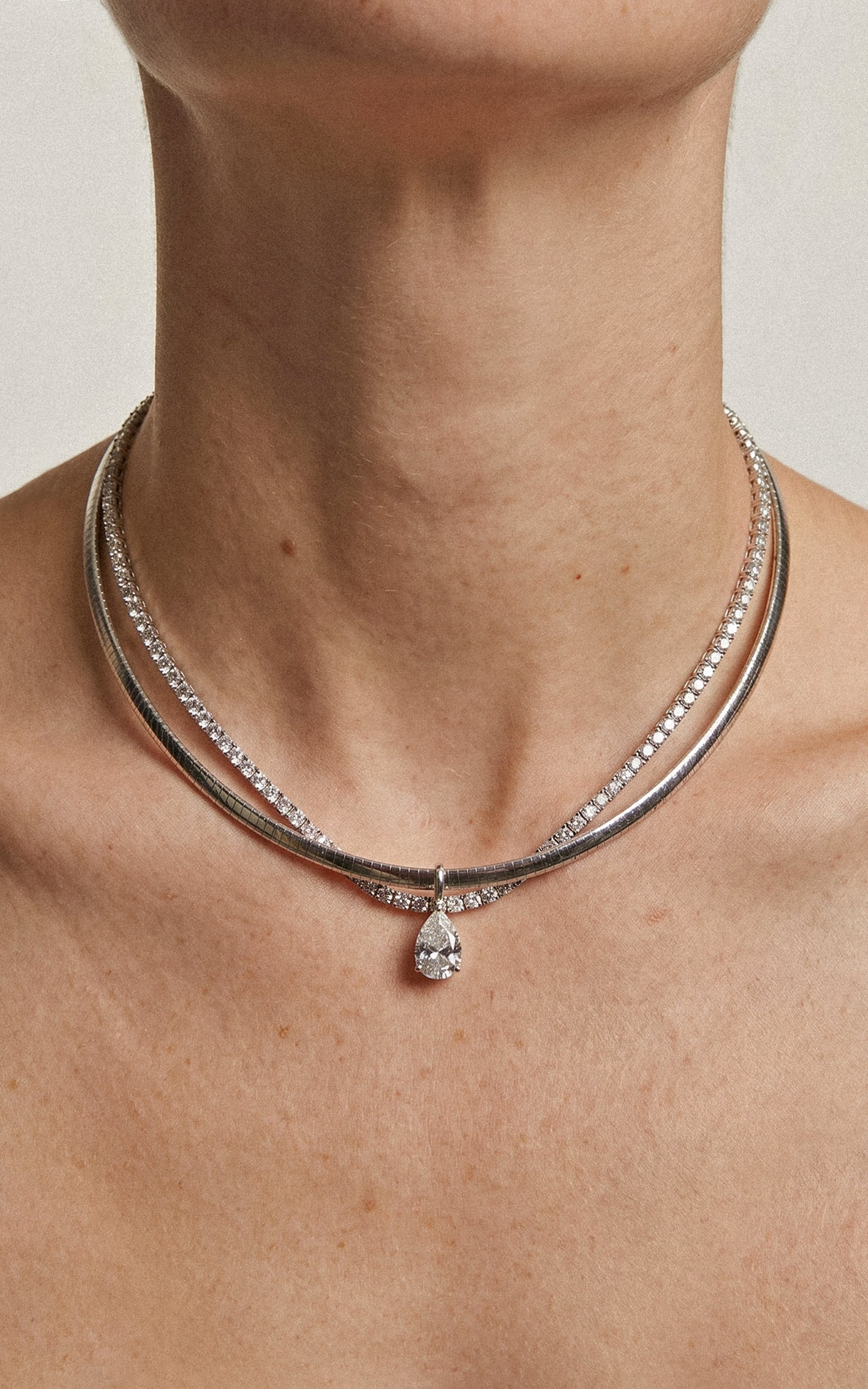 Omega Flat Necklace. - Image 2