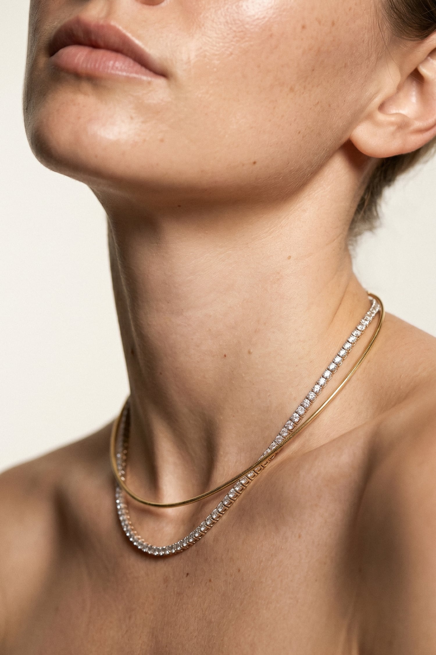 Omega Round Necklace.
