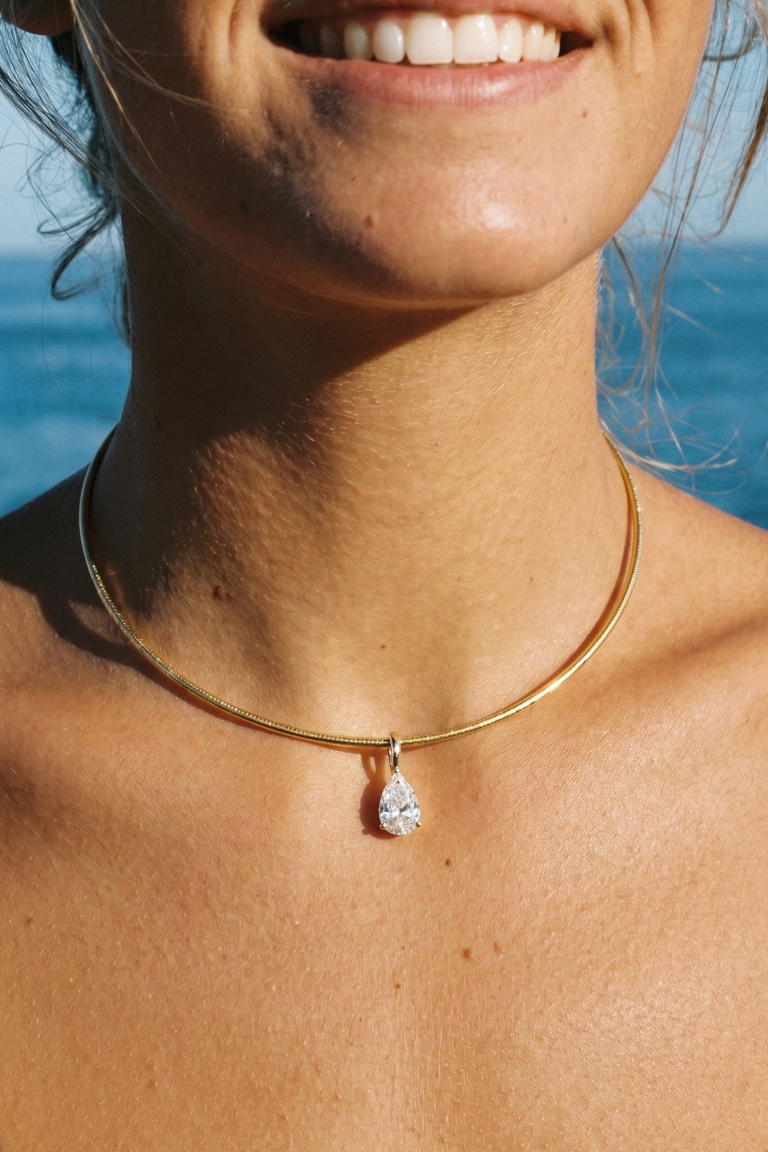 Omega Round Necklace.