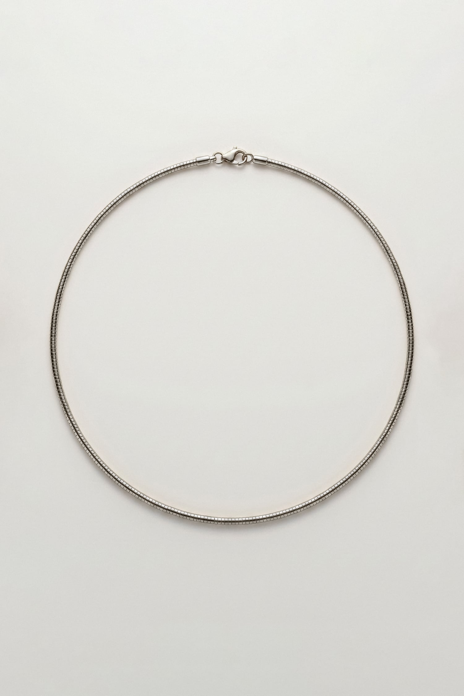 Omega Round Necklace.