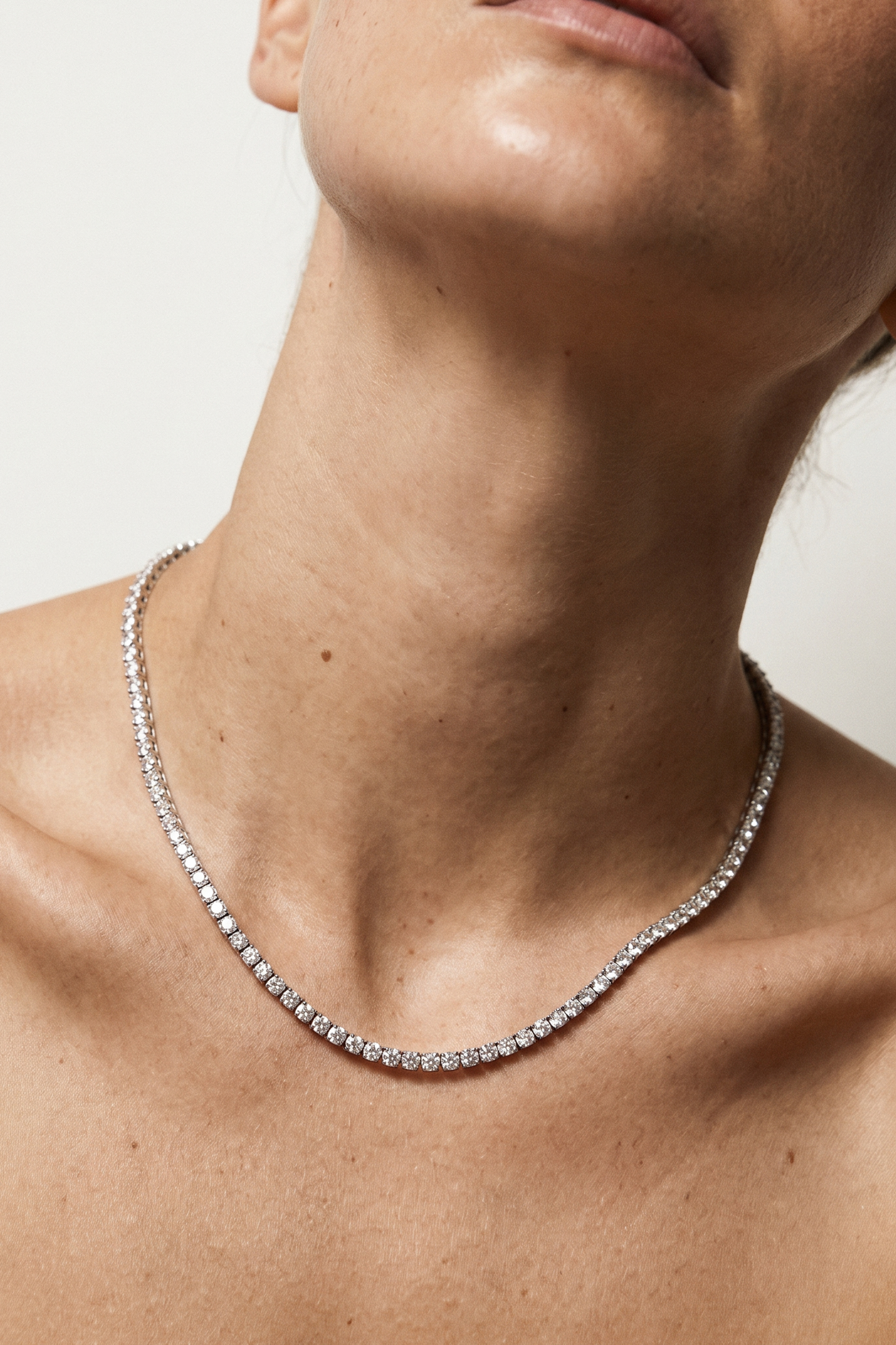 Tennis Necklace/ 3mm
