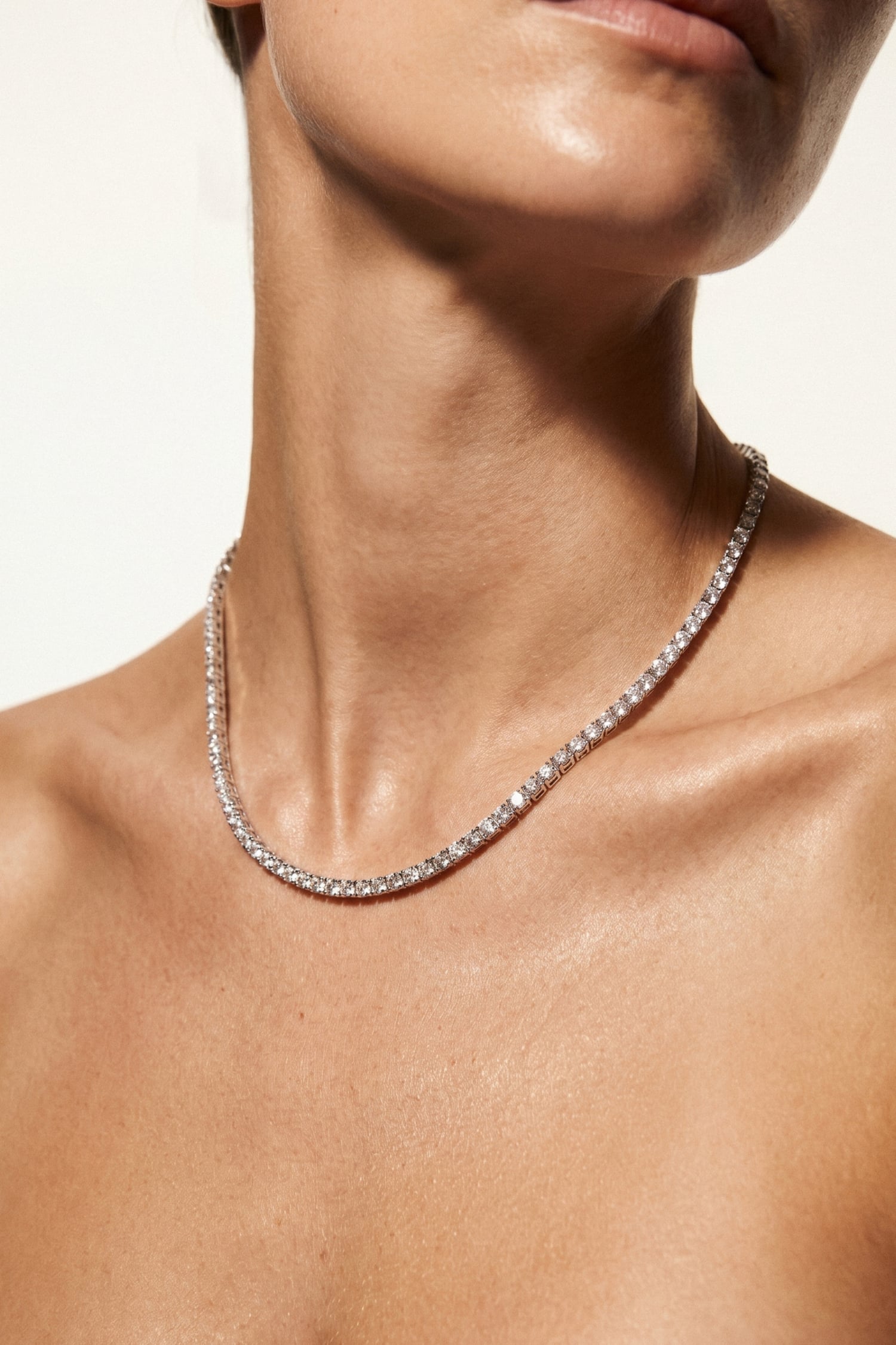 Tennis Necklace/ 3mm