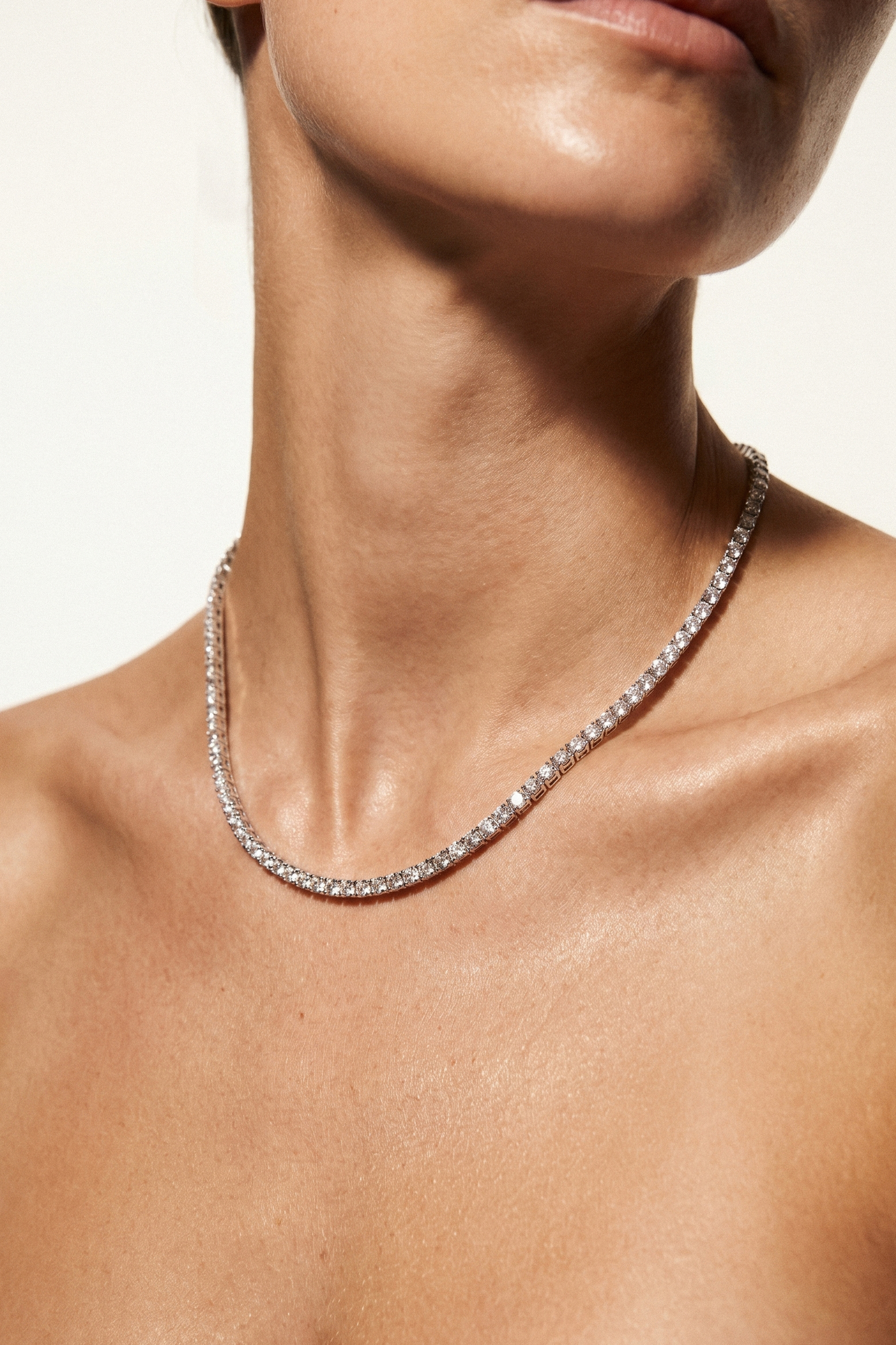 Tennis Necklace/ 3mm - Image 5