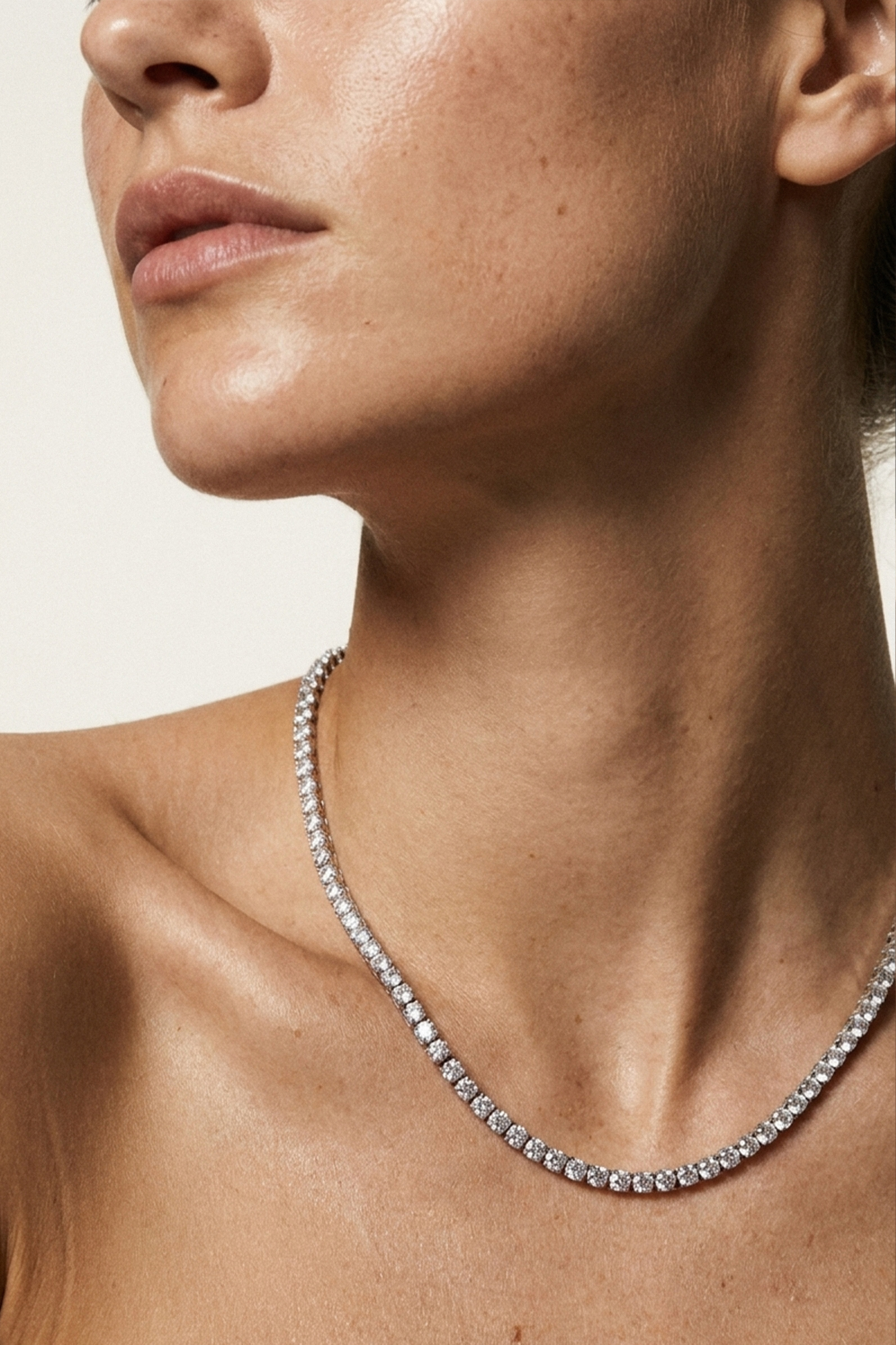 Tennis Necklace/ 3mm