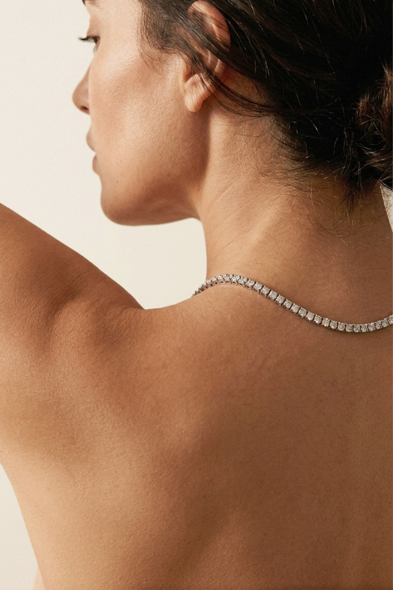 Tennis Necklace/ 3mm