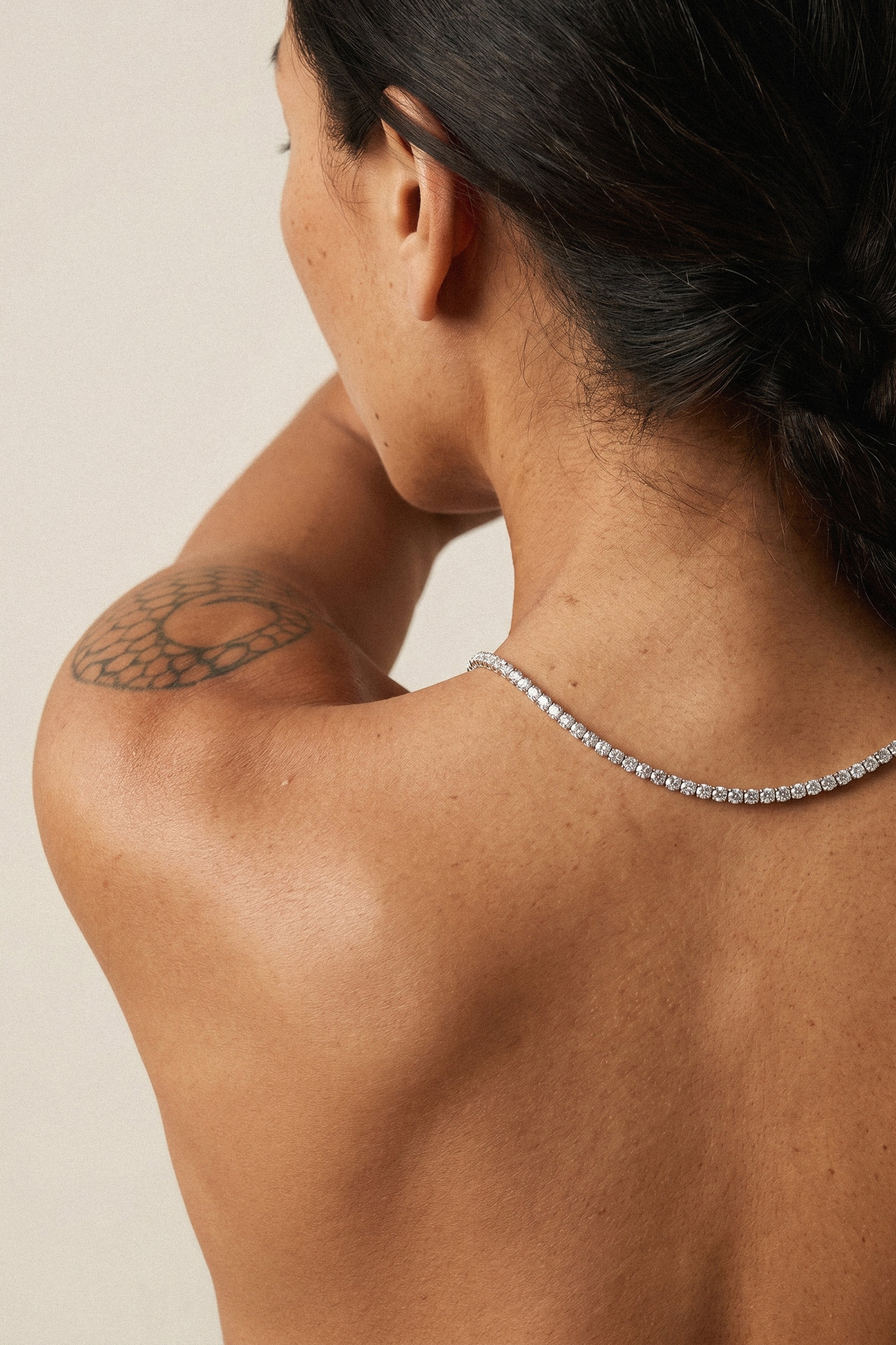Tennis Necklace/ 2mm - Image 5