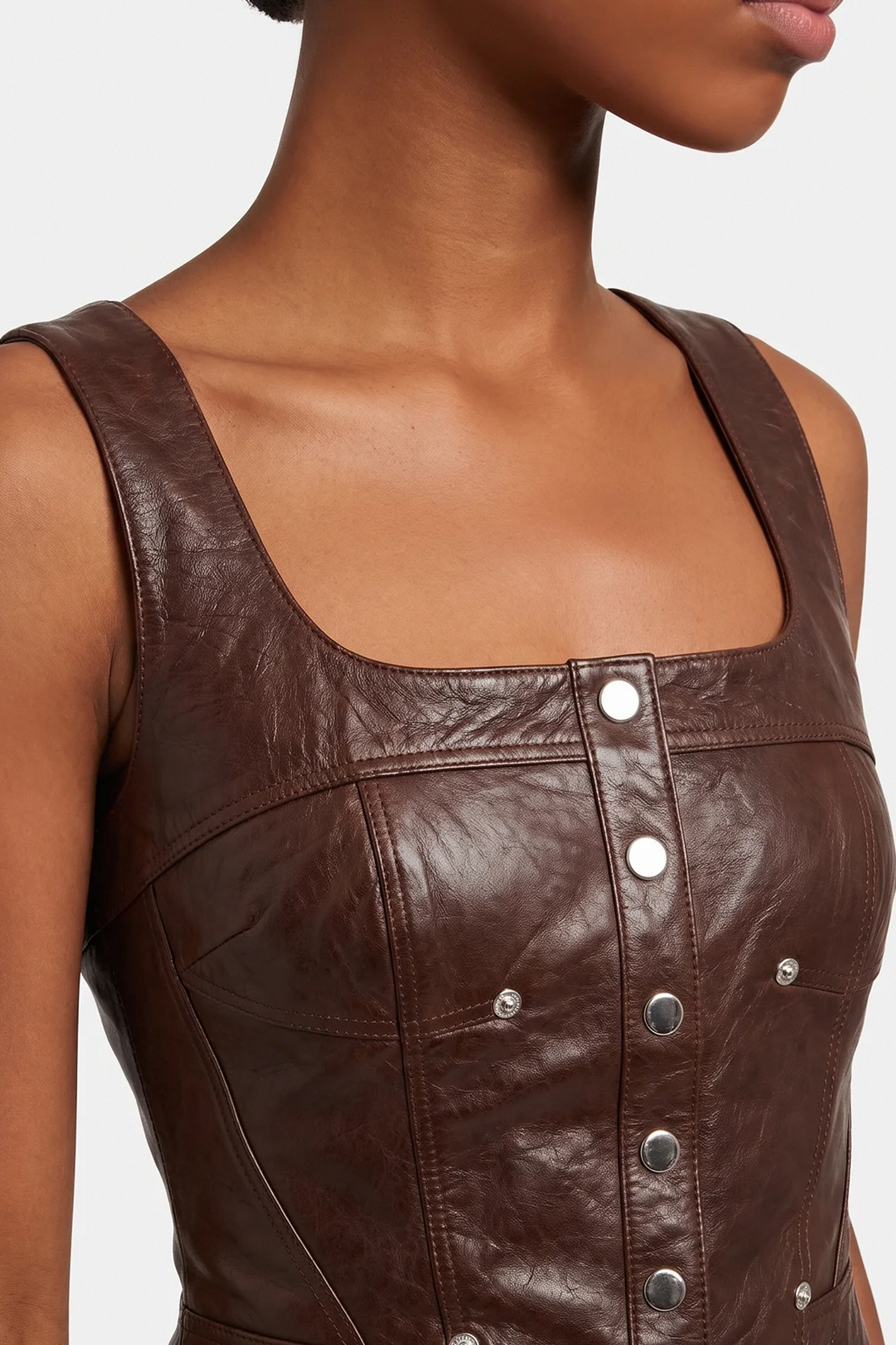 Loris Walnut Bustier.